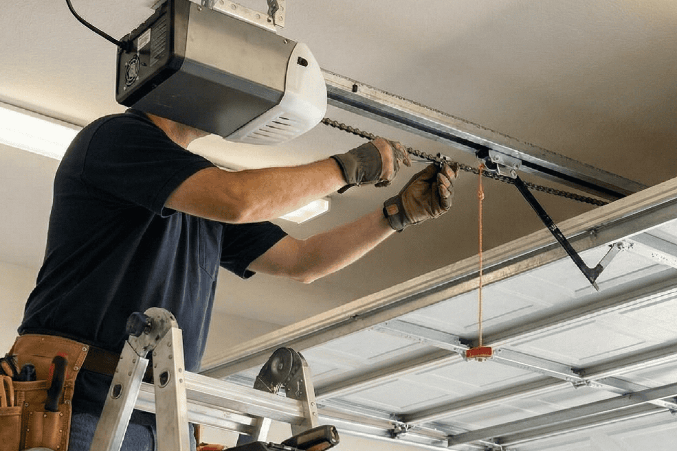 Chain Drive Garage Door Opener
