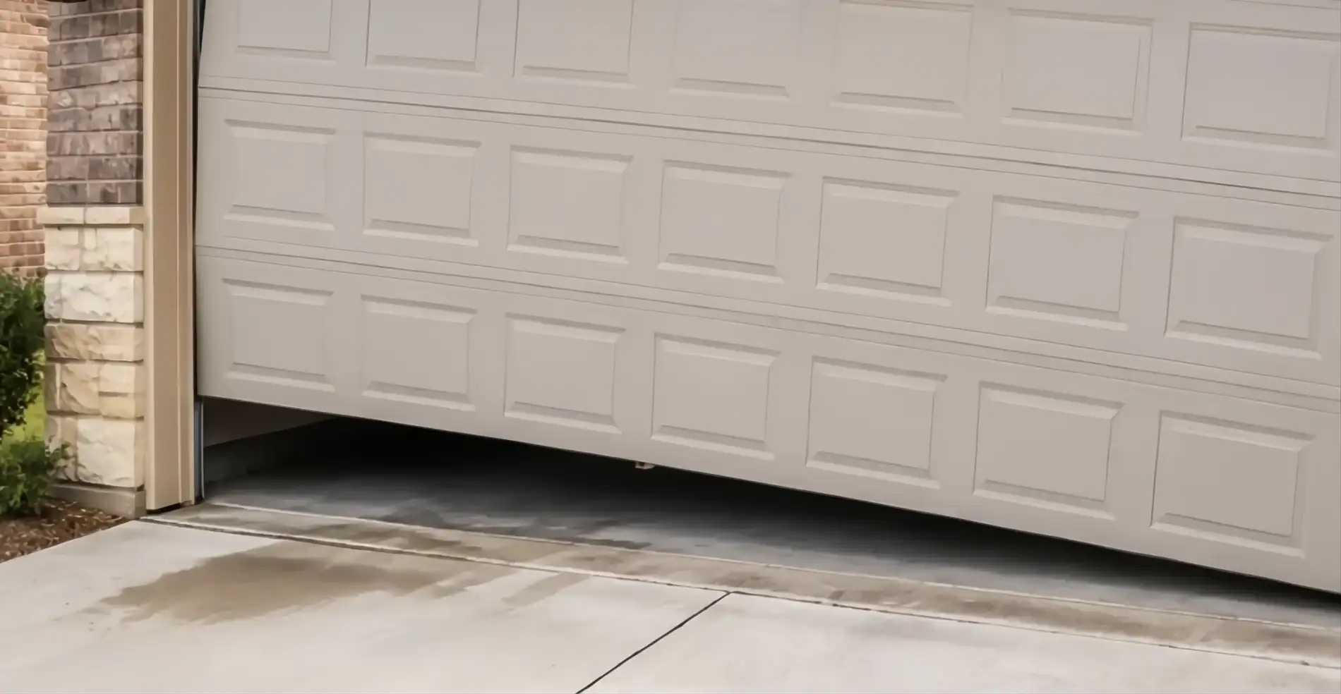 garage door off track causes
